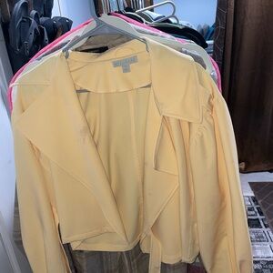 Yellow blazer